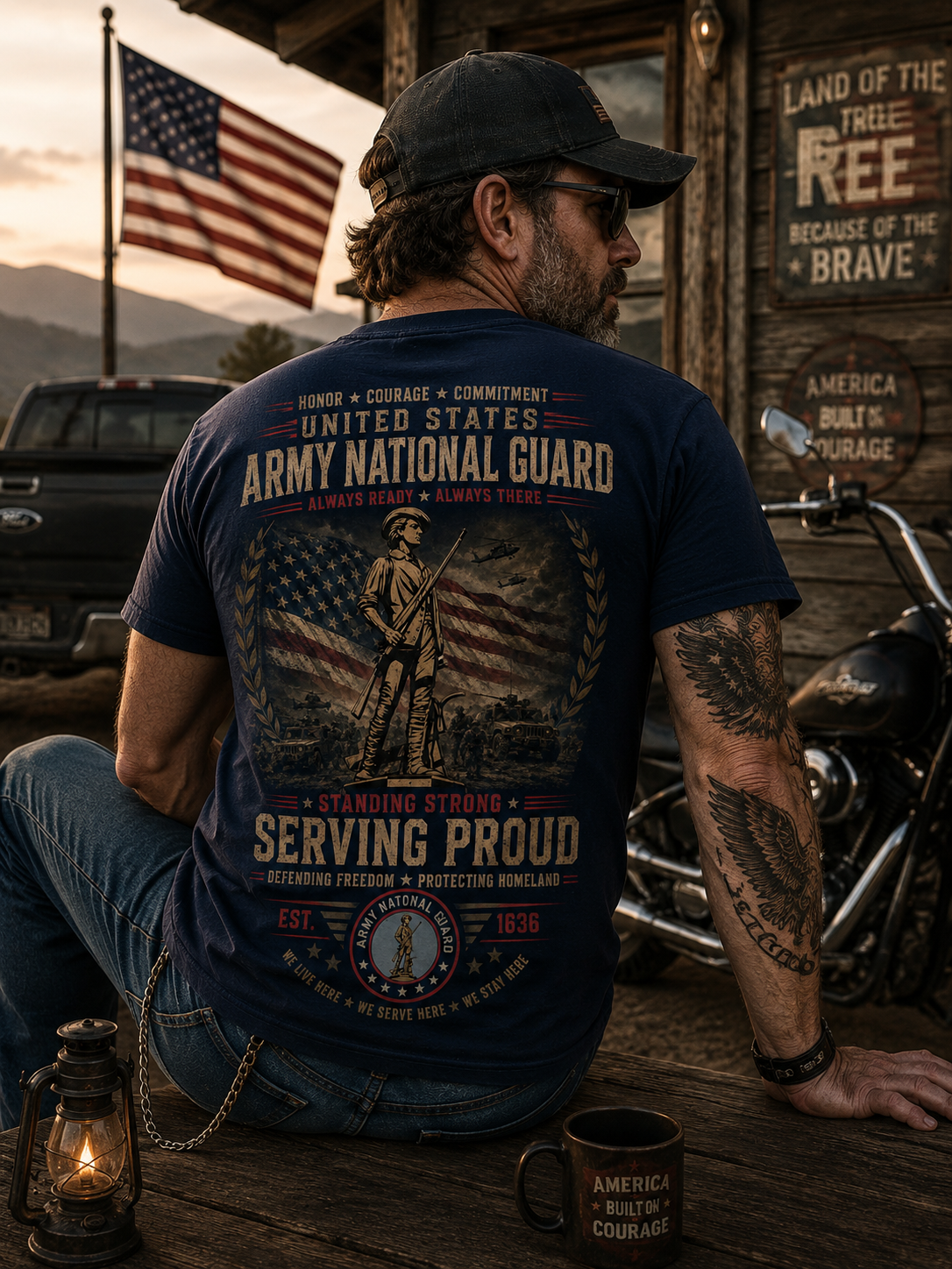 Army National Guard The Legacy T-shirt