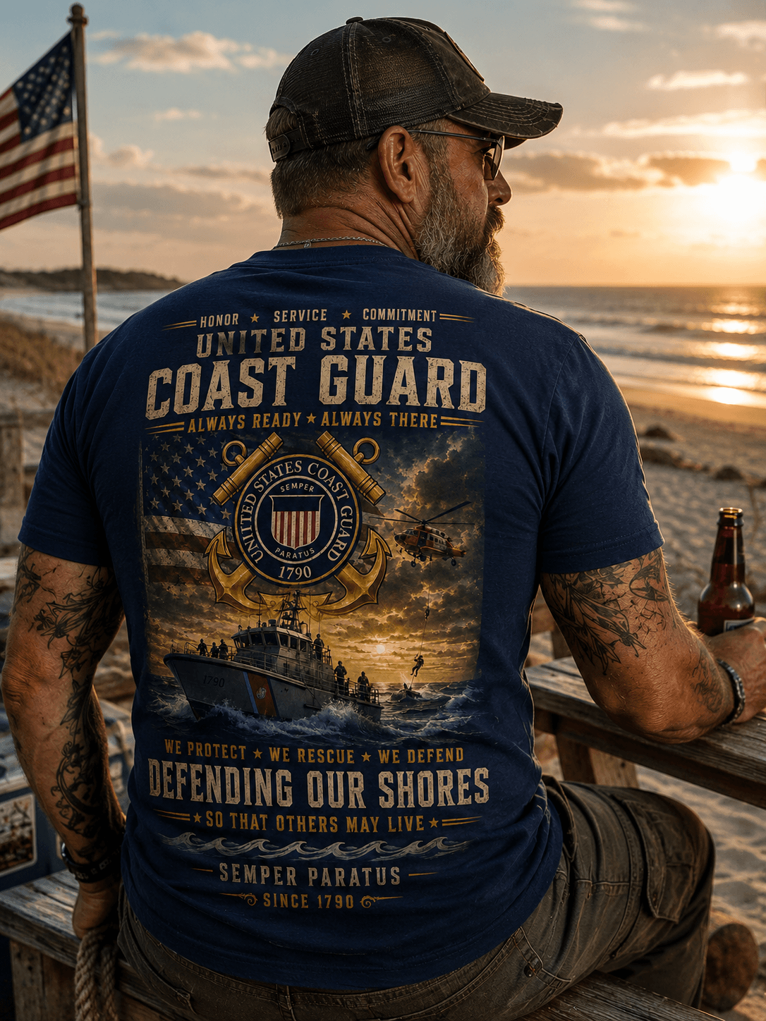 United States Coast Guard The Legacy T-shirt