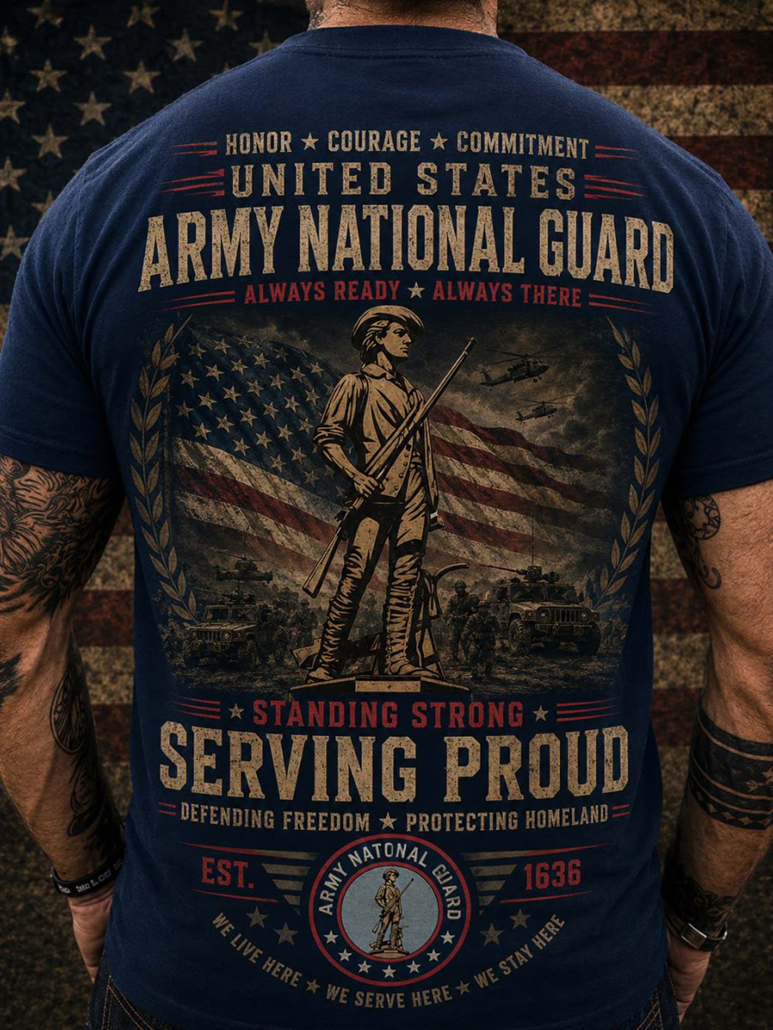 Army National Guard The Legacy T-shirt