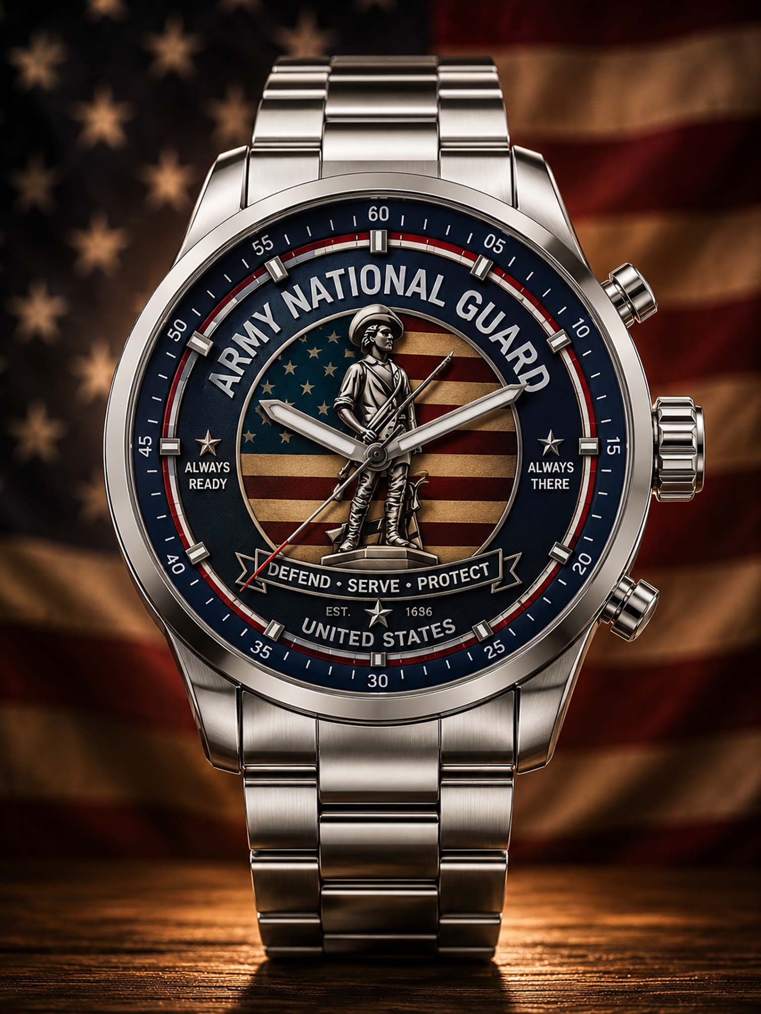Army National Guard Armed Forces Timepieces