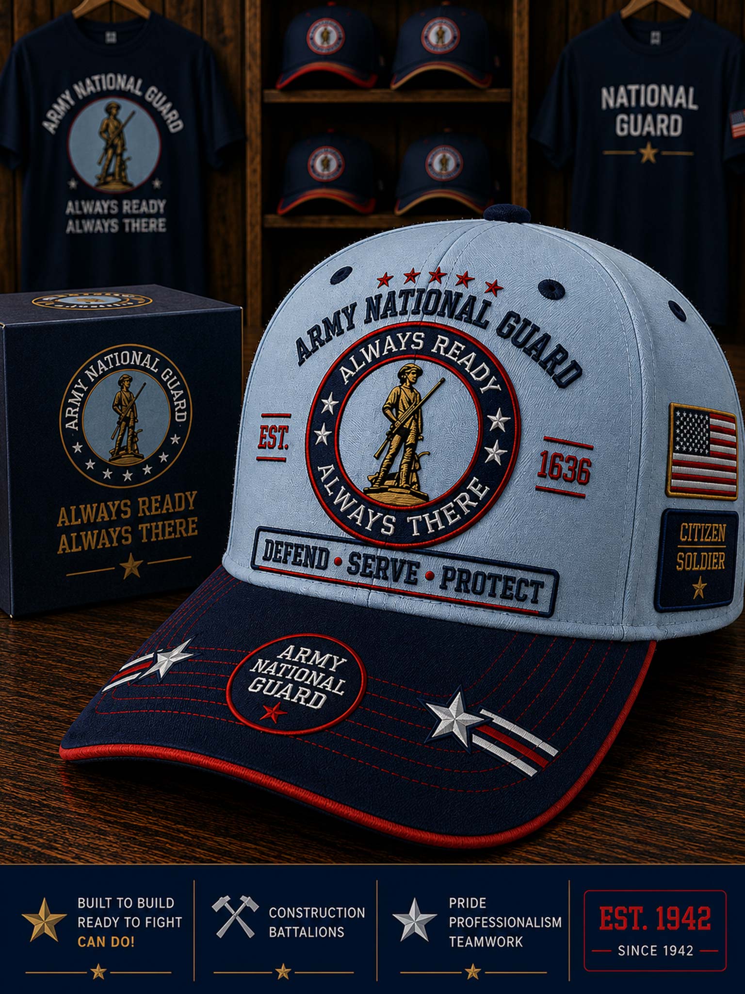 Army National Guard  Patriot Cap
