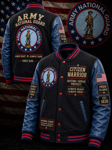 Army National Guard Honor Varsity Jacket