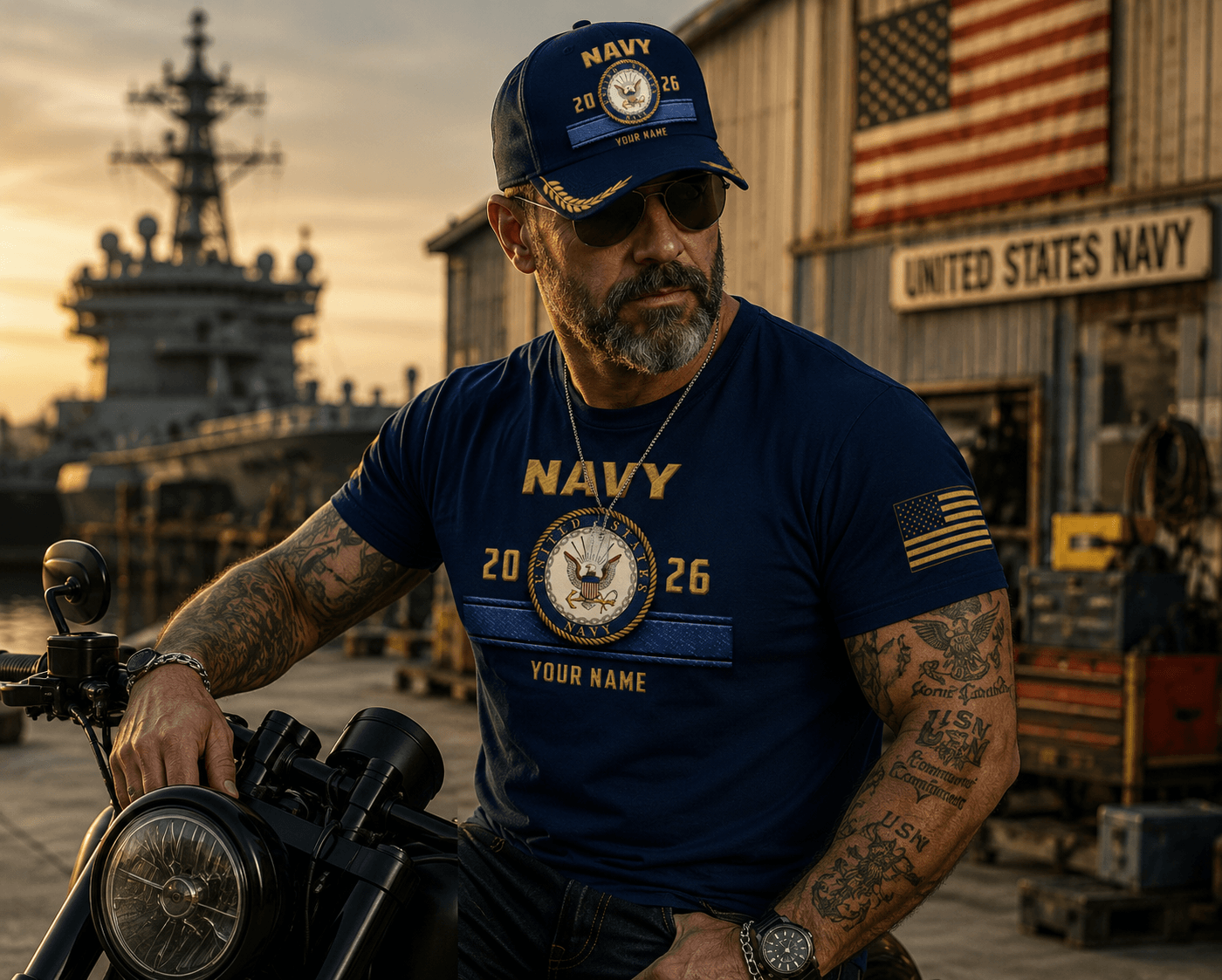 United States Navy Scrambled Eggs Classic Cap