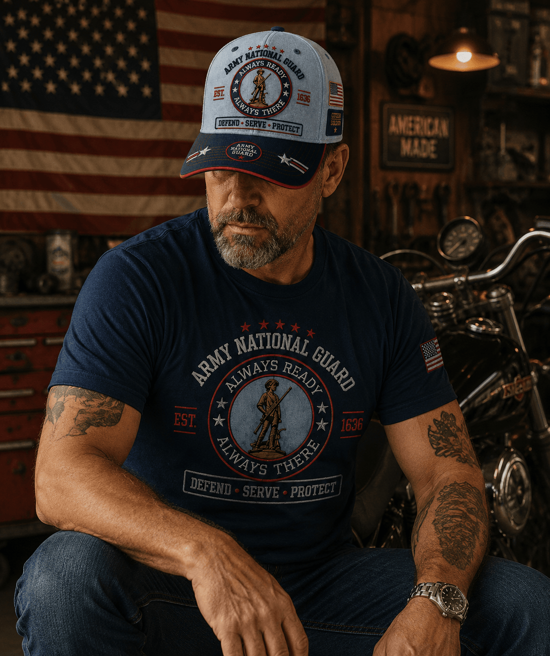 Army National Guard  Patriot Cap