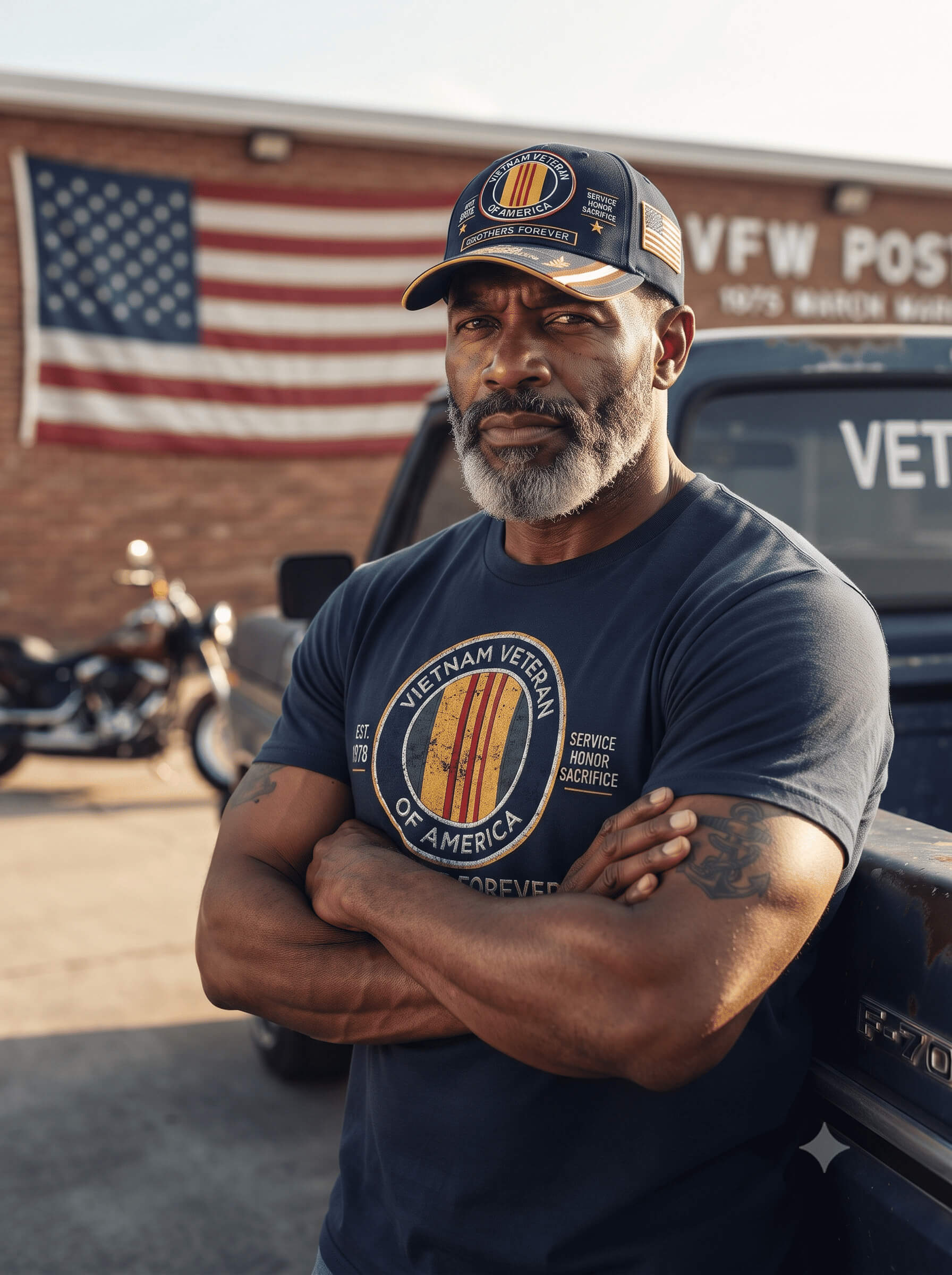 Vietnam Veteran Patriot Cap