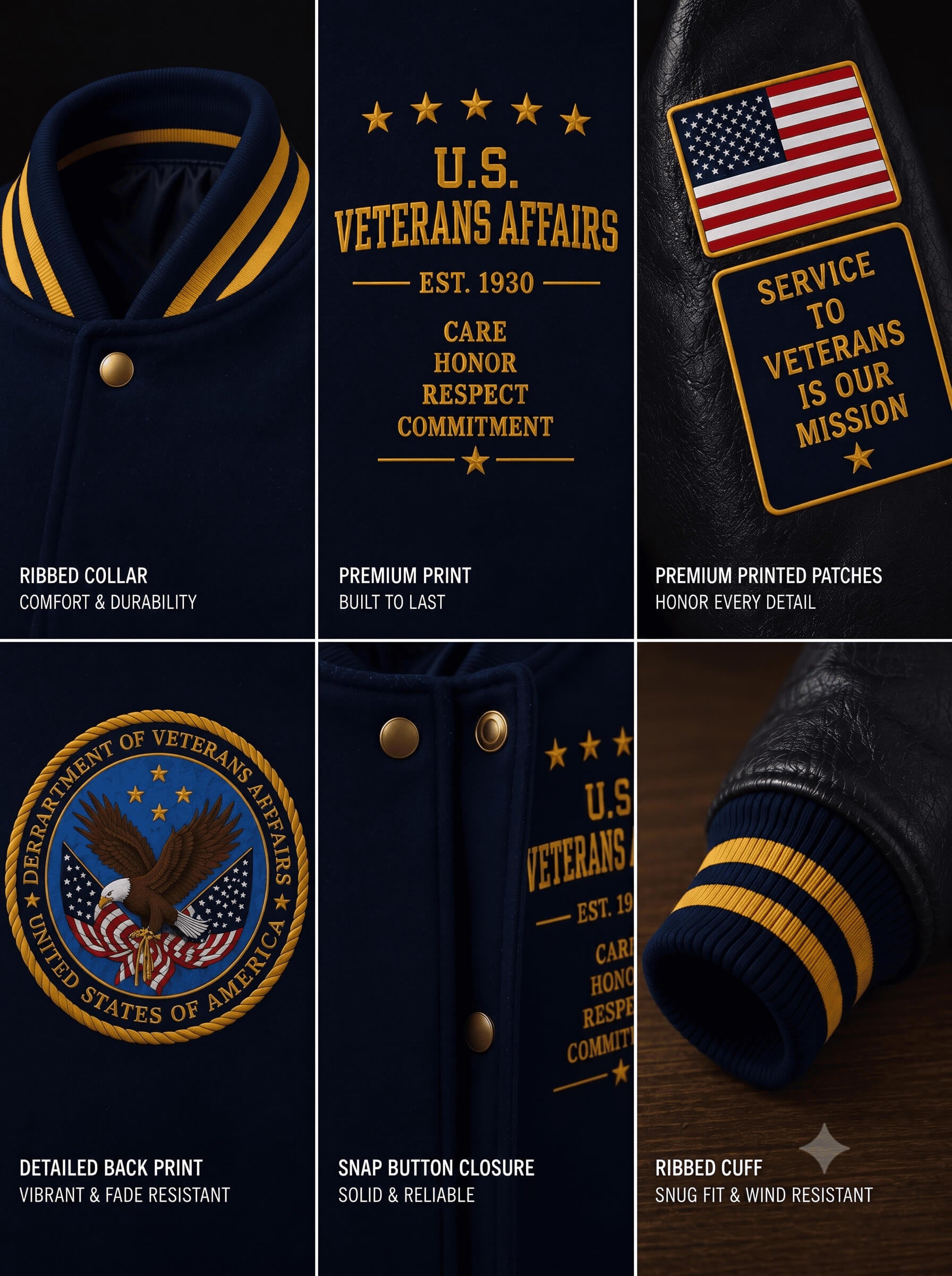 Veteran Honor Varsity Jacket