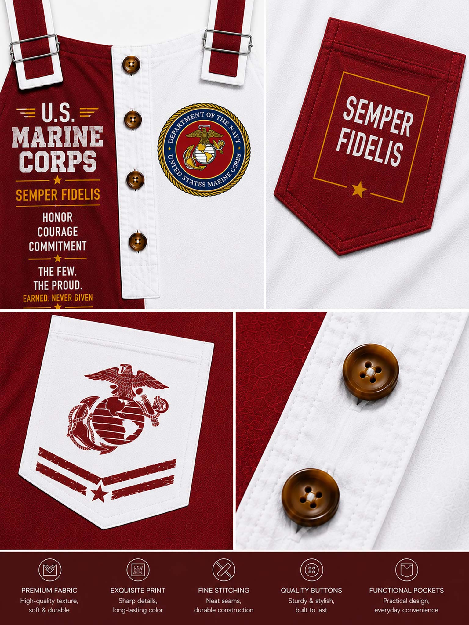 A collage showing a U.S.