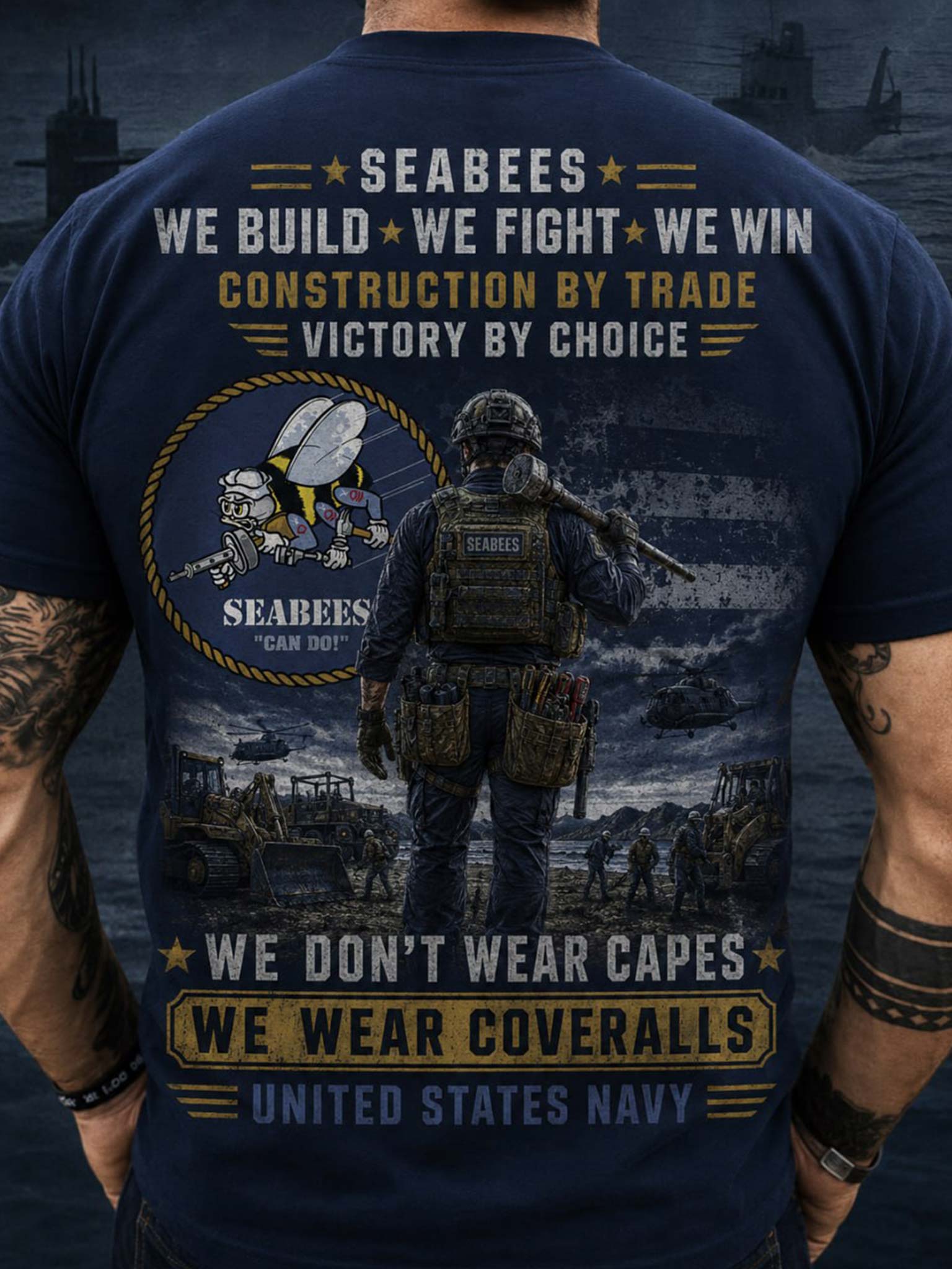 Seabees The Legacy T-shirt