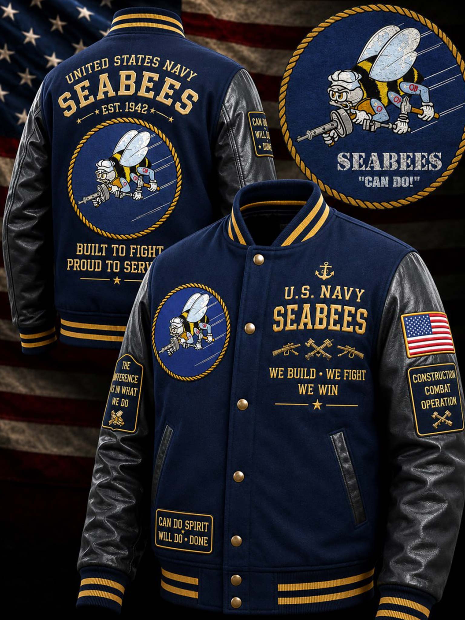 Seabees Honor Varsity Jacket