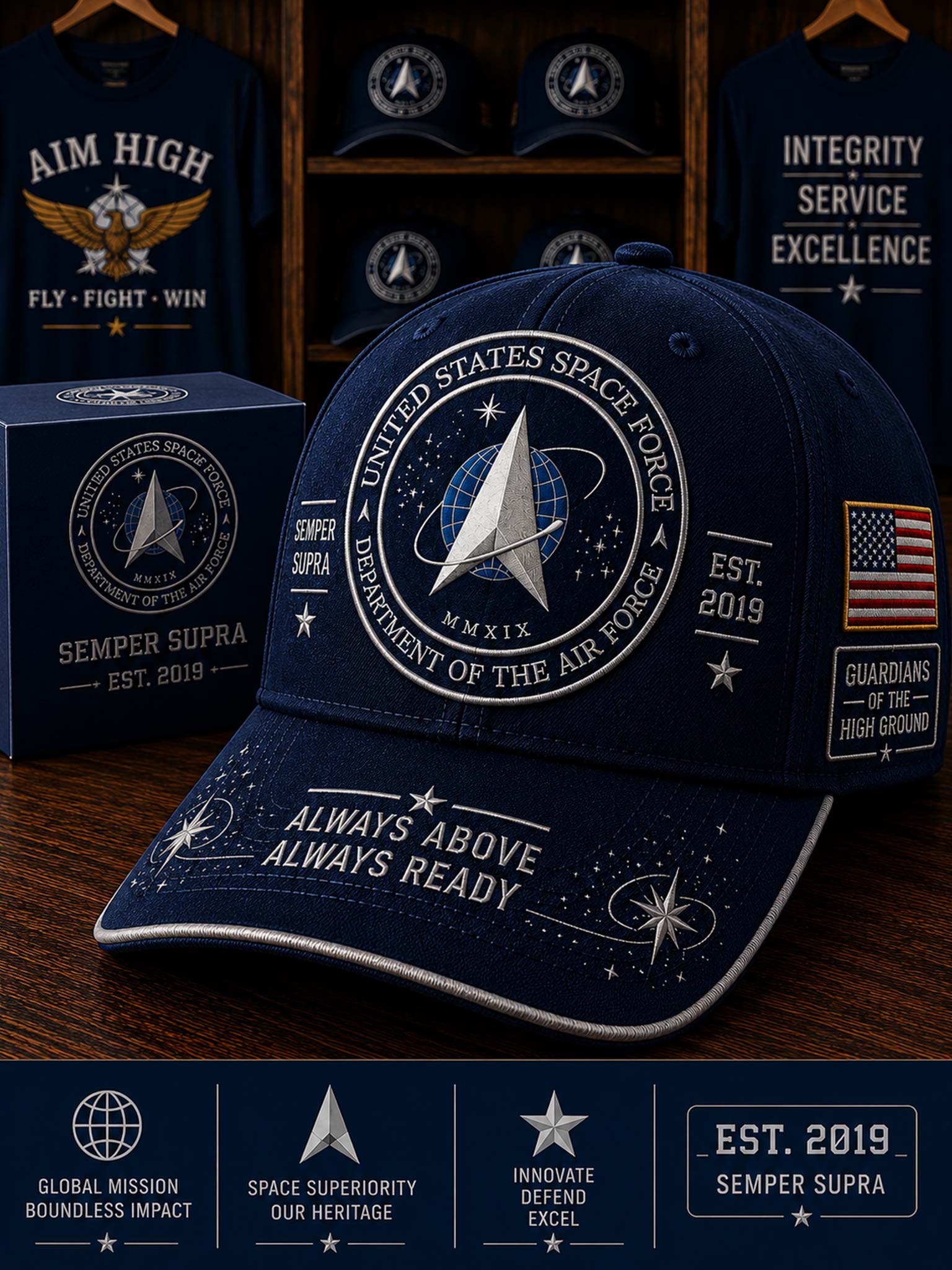 Space Force Patriot Cap