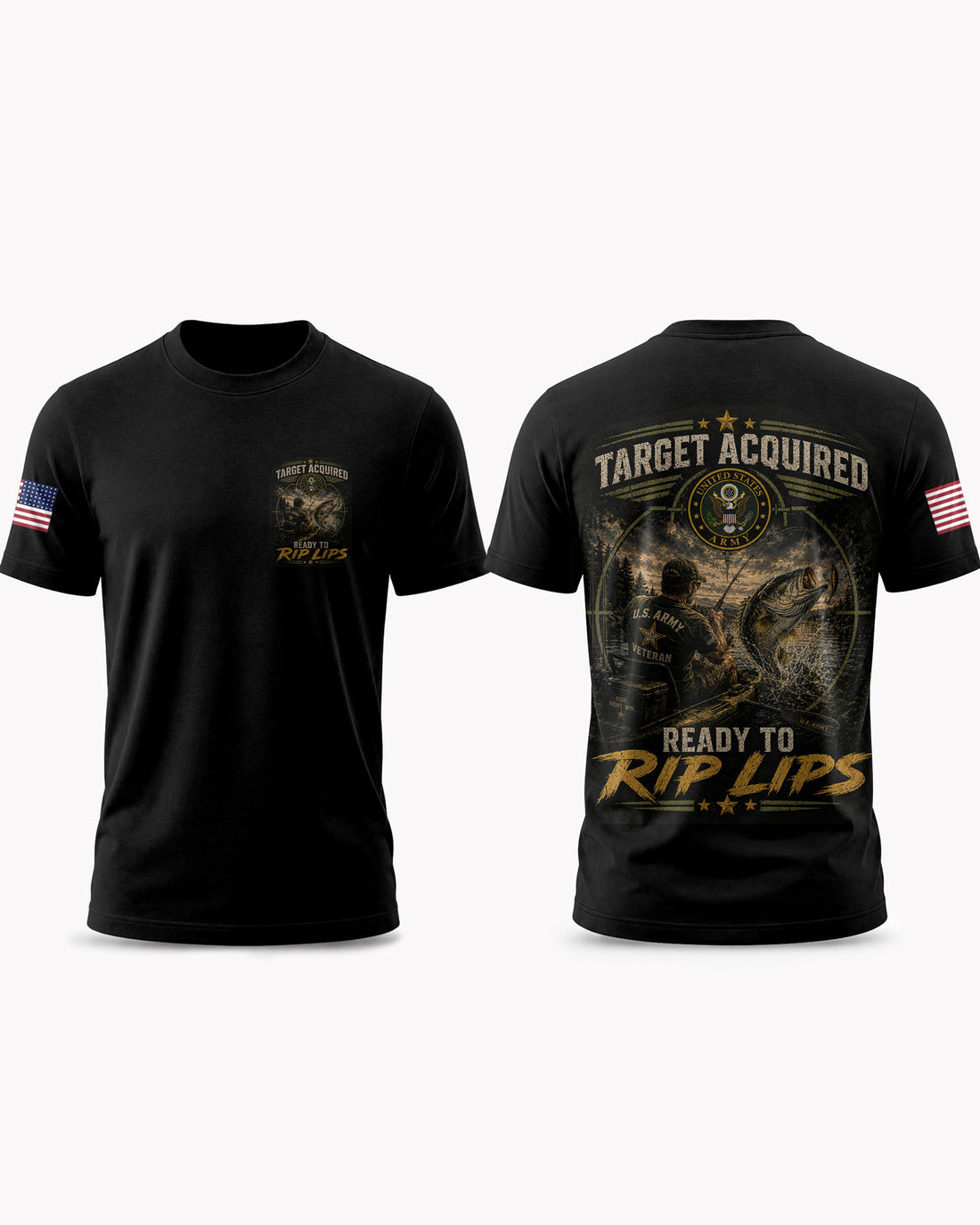 United States Army Fishing New Mission T-shirt