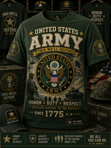 United States Army Patriot Graphic T-shirt