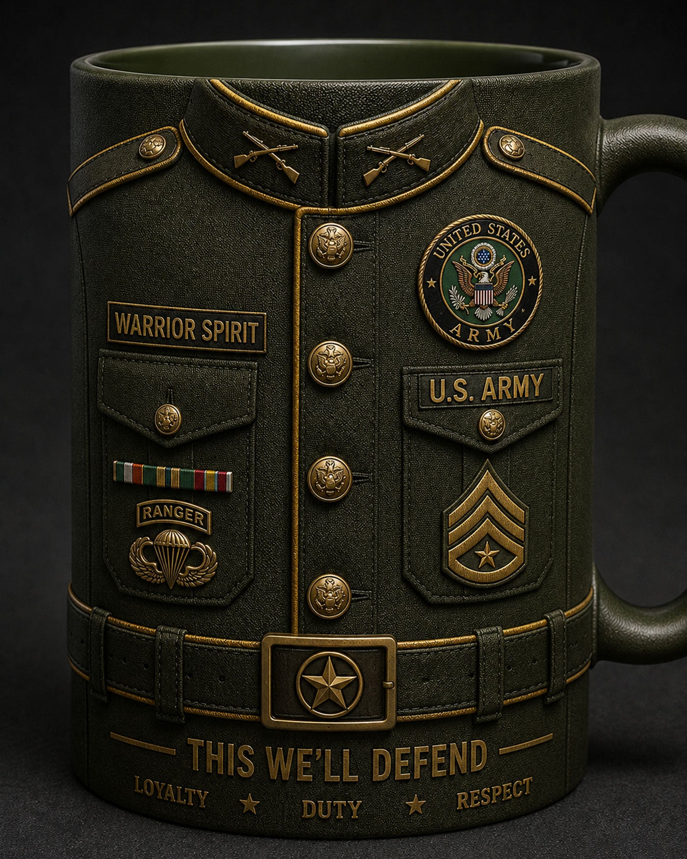 United States Army Tactical Torso Mugs