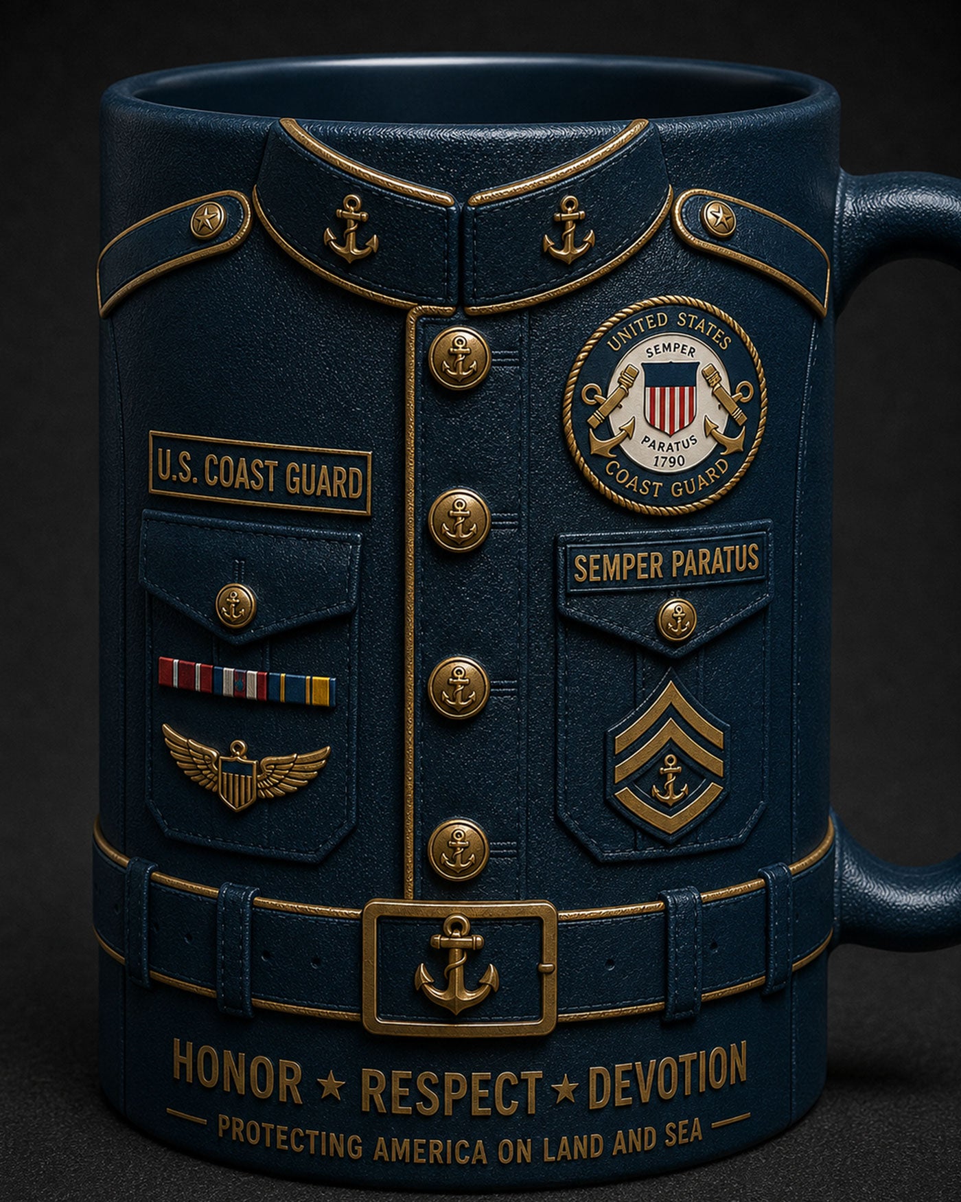 United States Coast Guard Tactical Torso Mugs