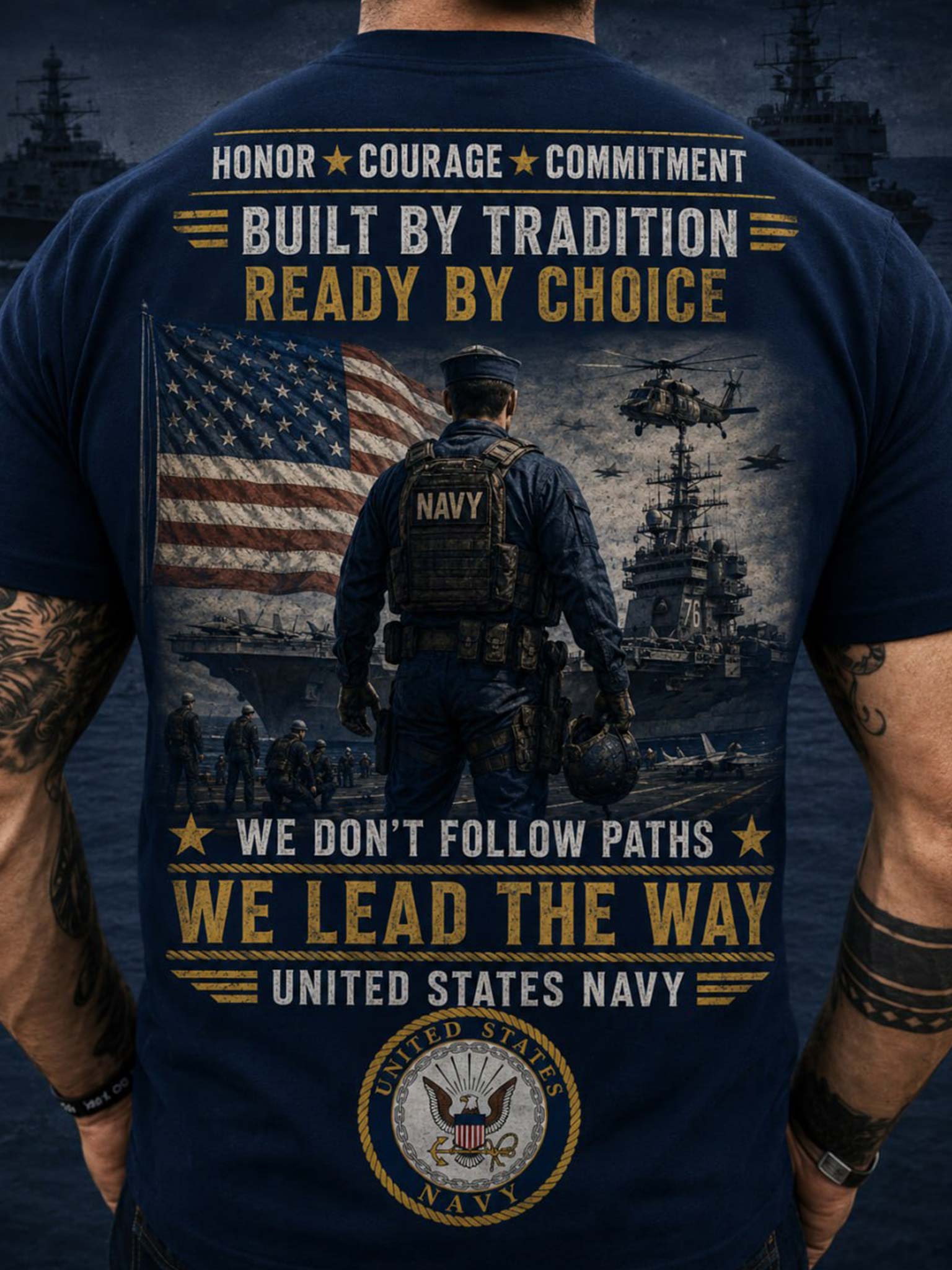 United States Navy The Legacy T-shirt
