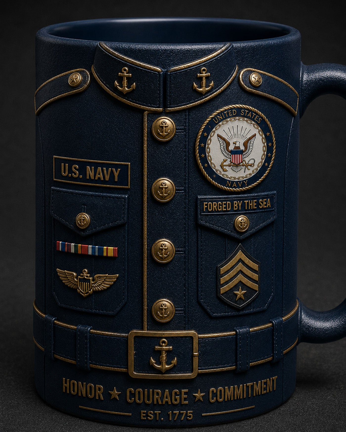 United States Navy Tactical Torso Mugs