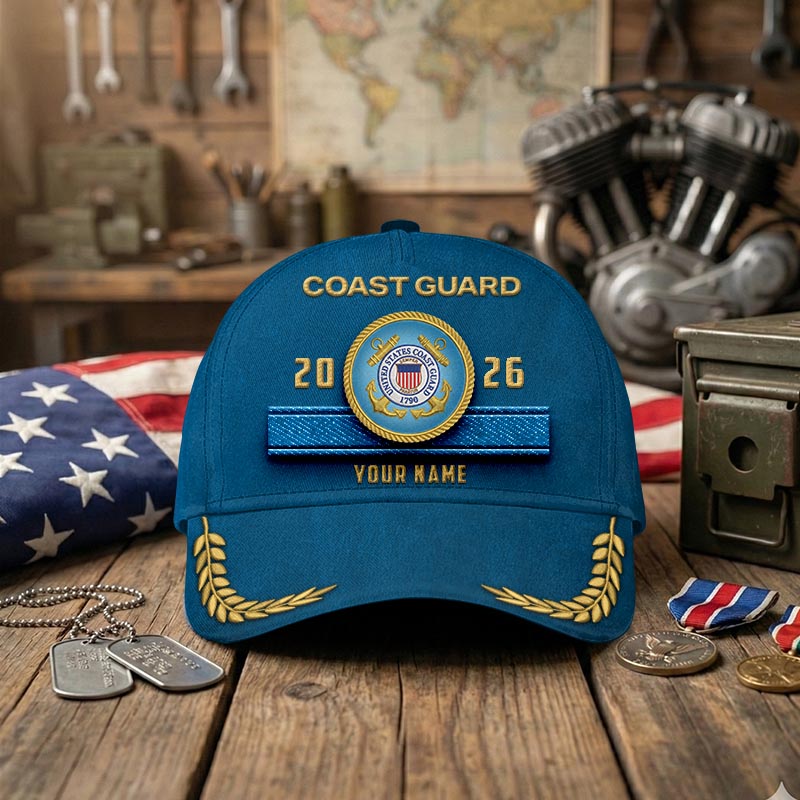 United States Coast Guard Scrambled Eggs Classic Cap
