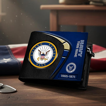 United States Navy The Honor Stripe Custom Wallet