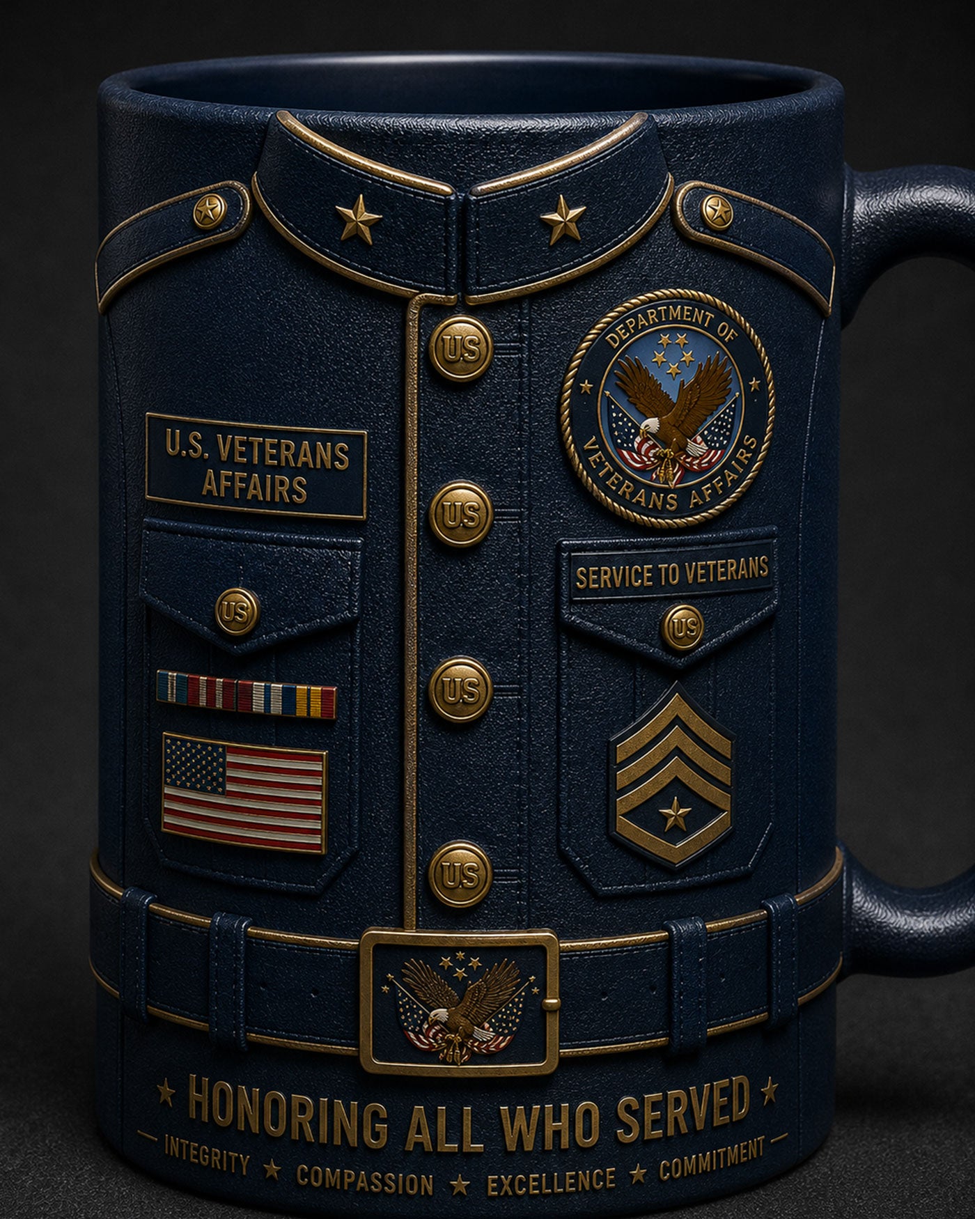 Veteran Tactical Torso Mugs