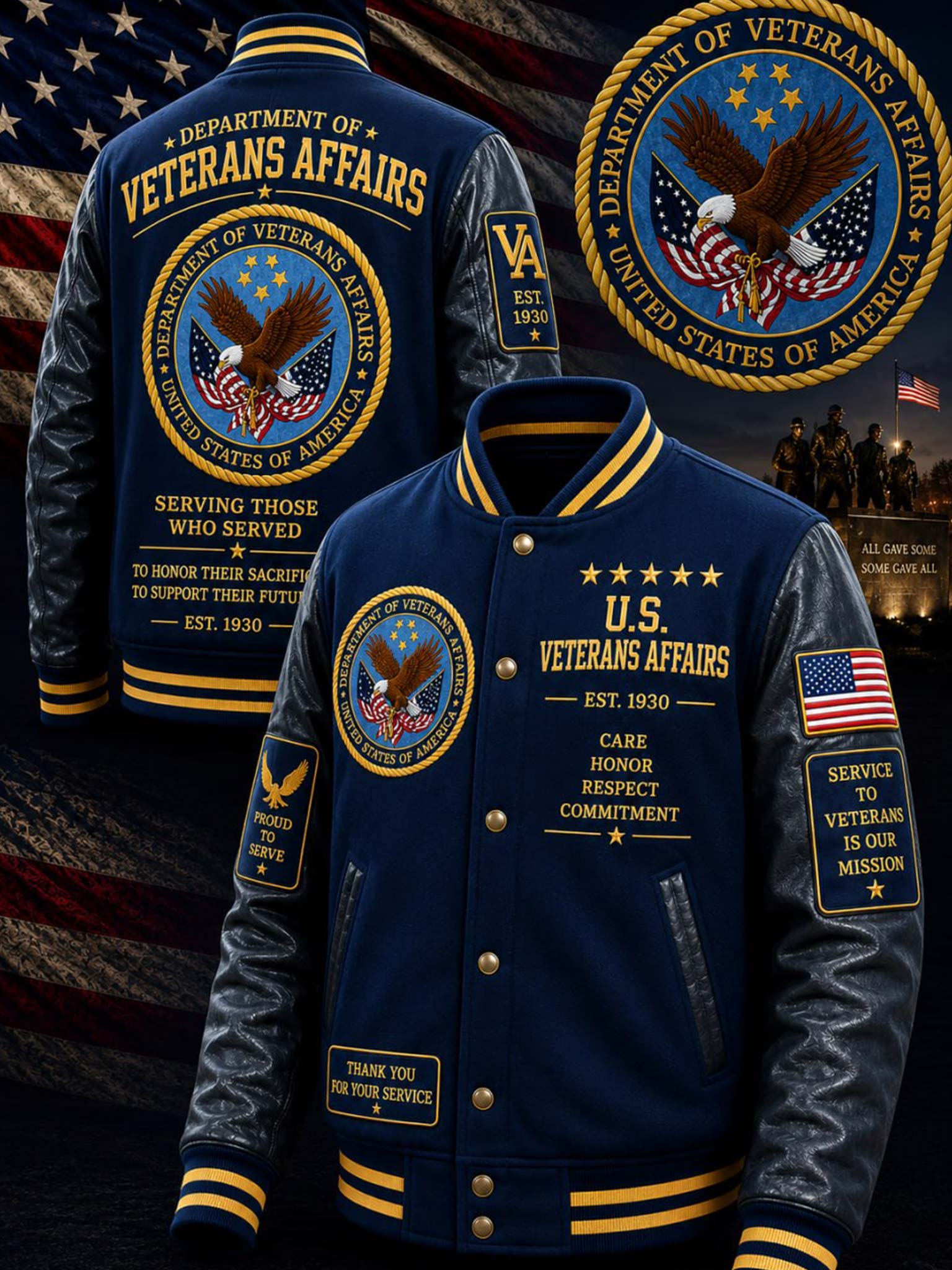 Veteran Honor Varsity Jacket