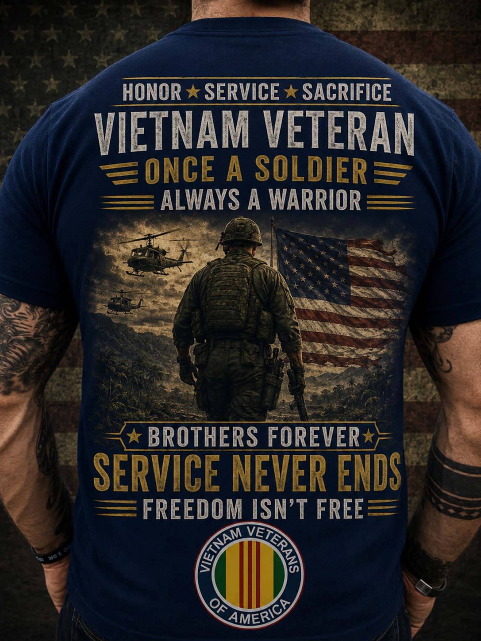 Vietnam Veteran The Legacy T-shirt