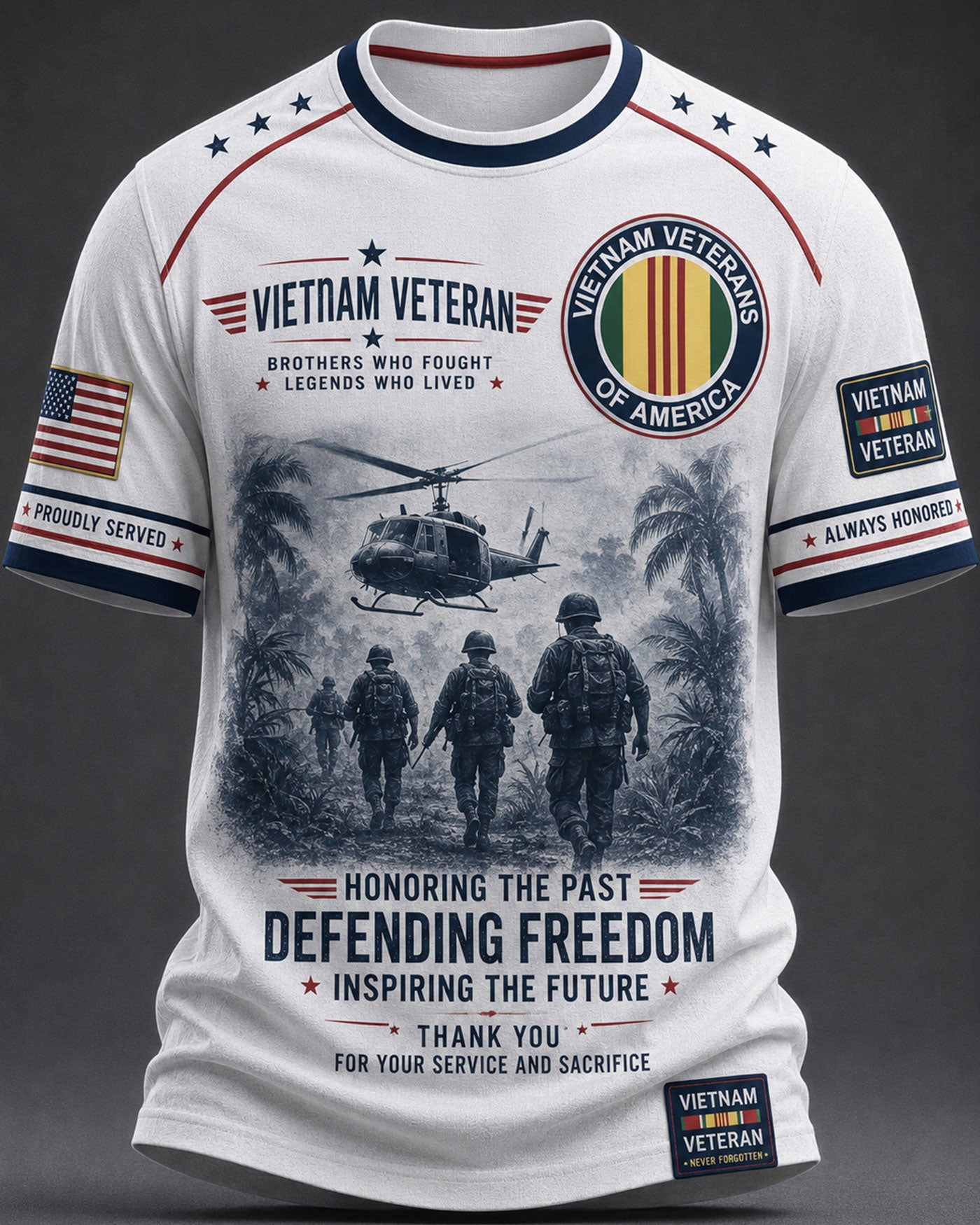 Vietnam Veteran Commemorative Series T-shirt
