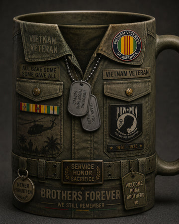 Vietnam Veteran Tactical Torso Mugs