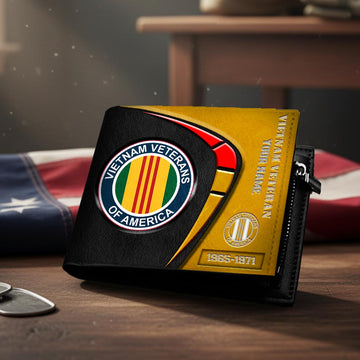 Vietnam Veteran The Honor Stripe Custom Wallet