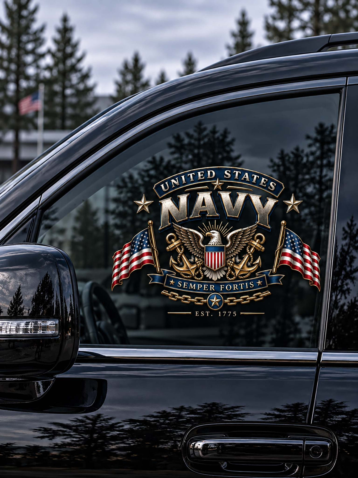 United States Navy Defenders Of Freedom Decal