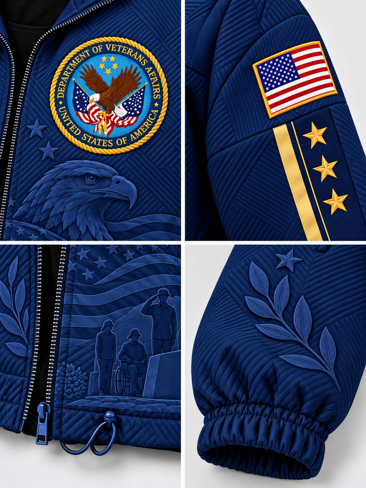 Veteran Heritage Women's Drawstring Pocket Jacket