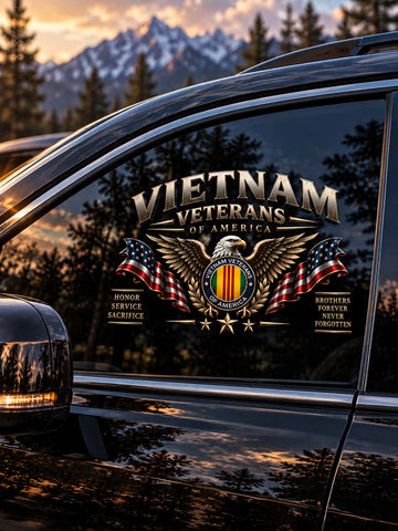 Vietnam Veteran Defenders Of Freedom Decal